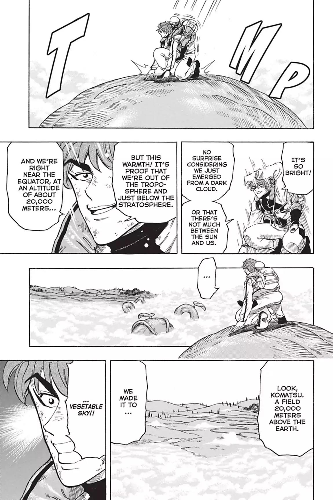 Toriko Chapter 106 page 3 - Chapter 106: Vol.12 Gourmet 106: Vegetable Sky!!