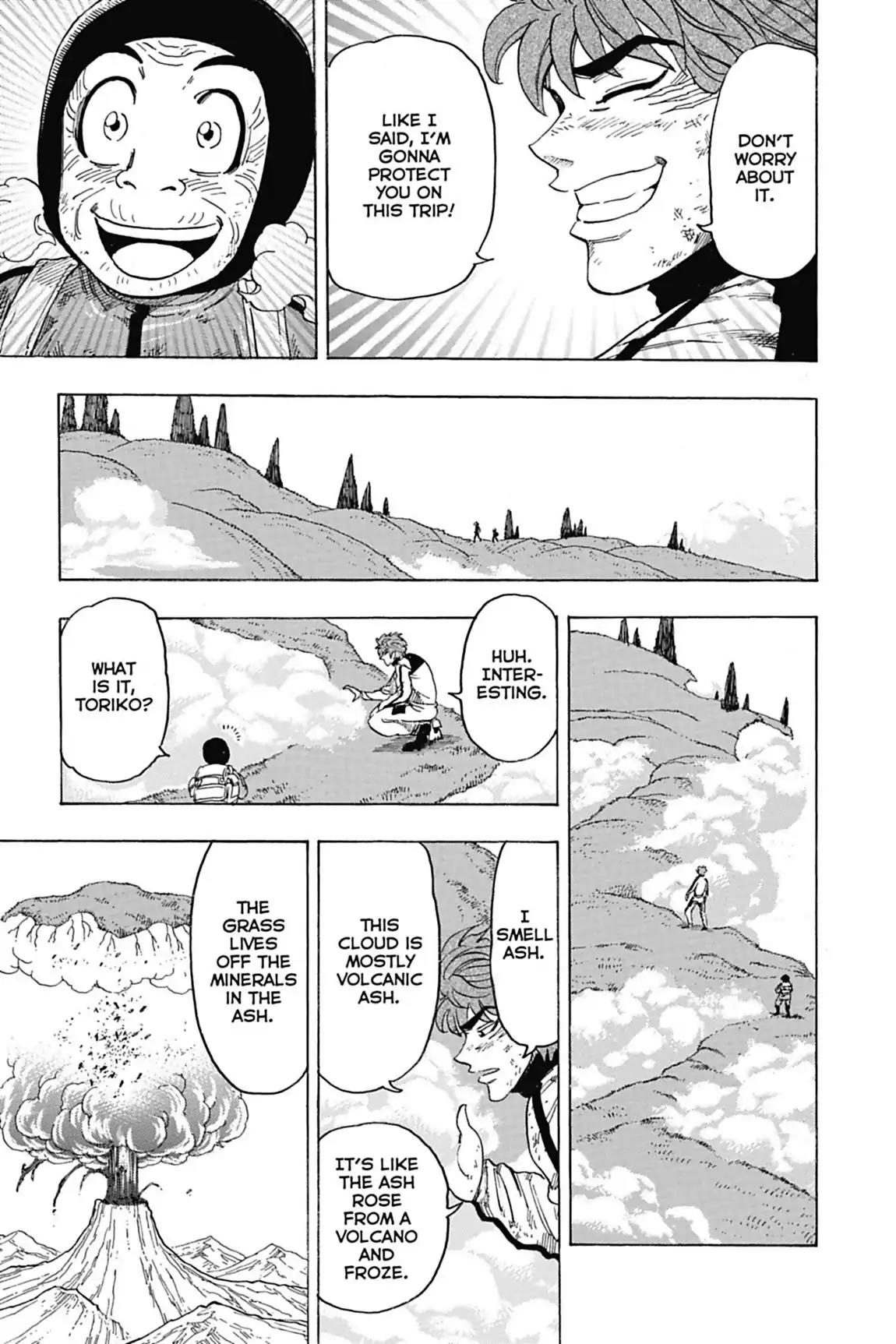 Toriko Chapter 106 page 7 - Chapter 106: Vol.12 Gourmet 106: Vegetable Sky!!