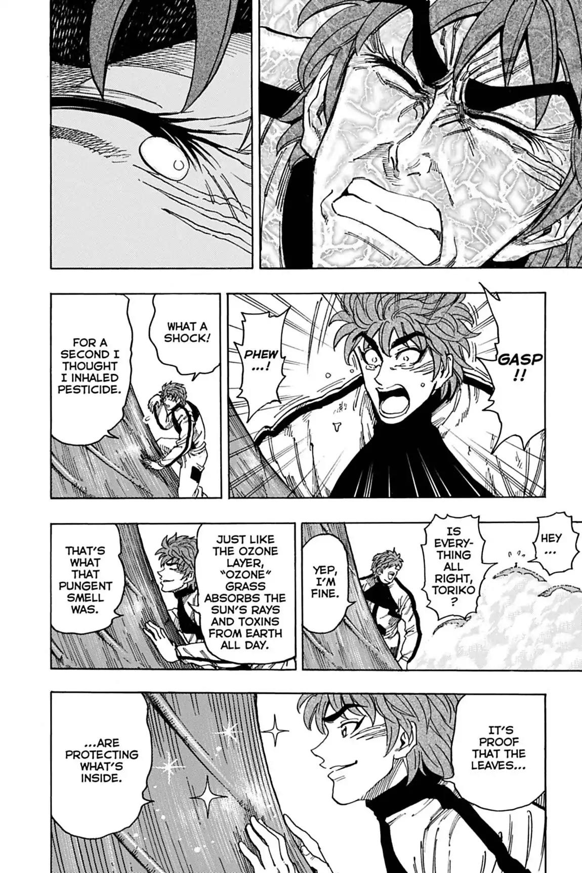 Toriko Chapter 107 page 12 - Chapter 107: Vol.13 Gourmet 107: Ozone Grass!!