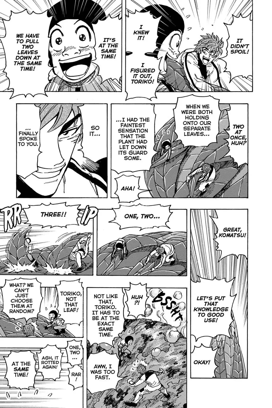 Toriko Chapter 107 page 23 - Chapter 107: Vol.13 Gourmet 107: Ozone Grass!!