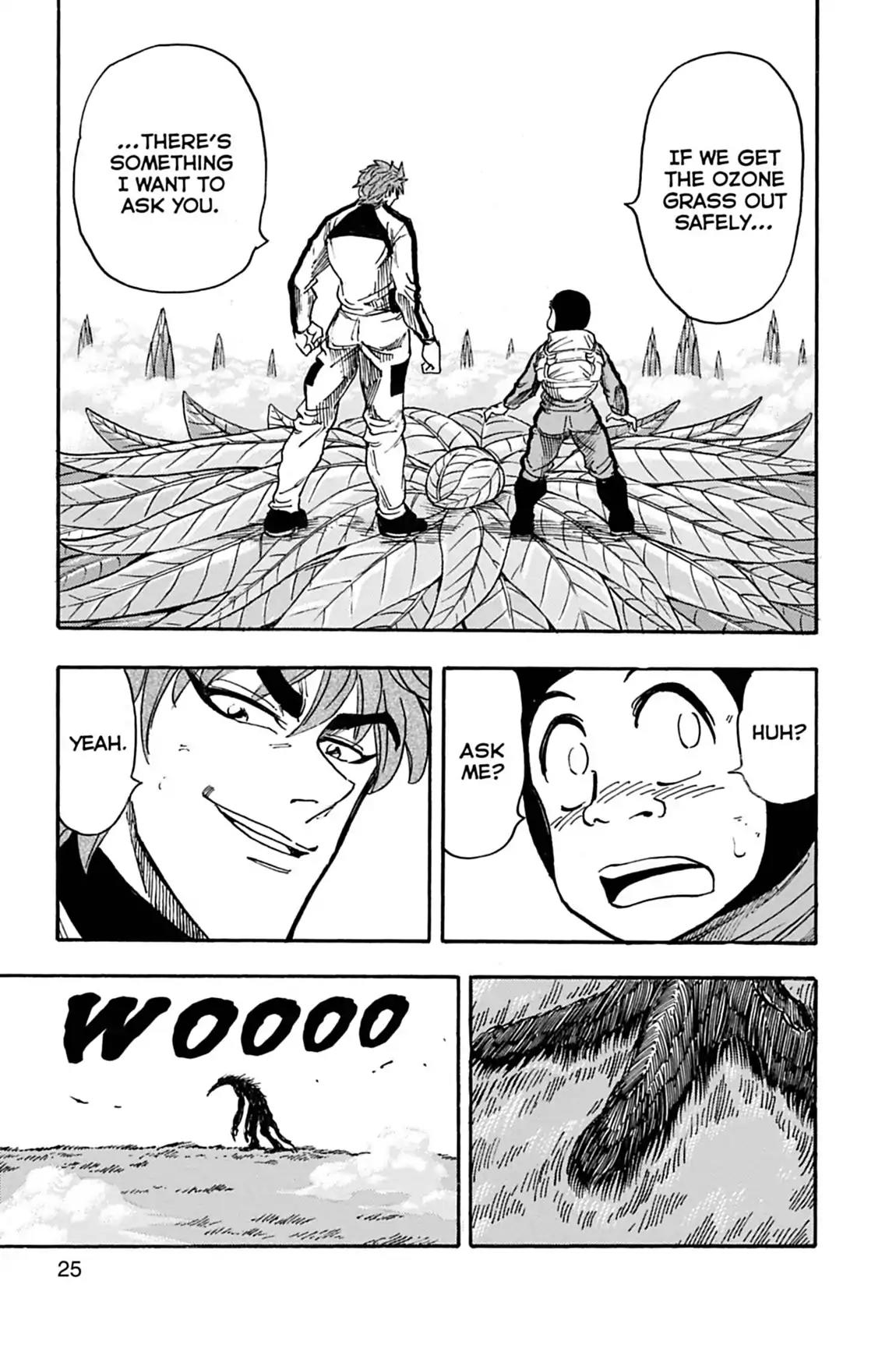 Toriko Chapter 107 page 25 - Chapter 107: Vol.13 Gourmet 107: Ozone Grass!!