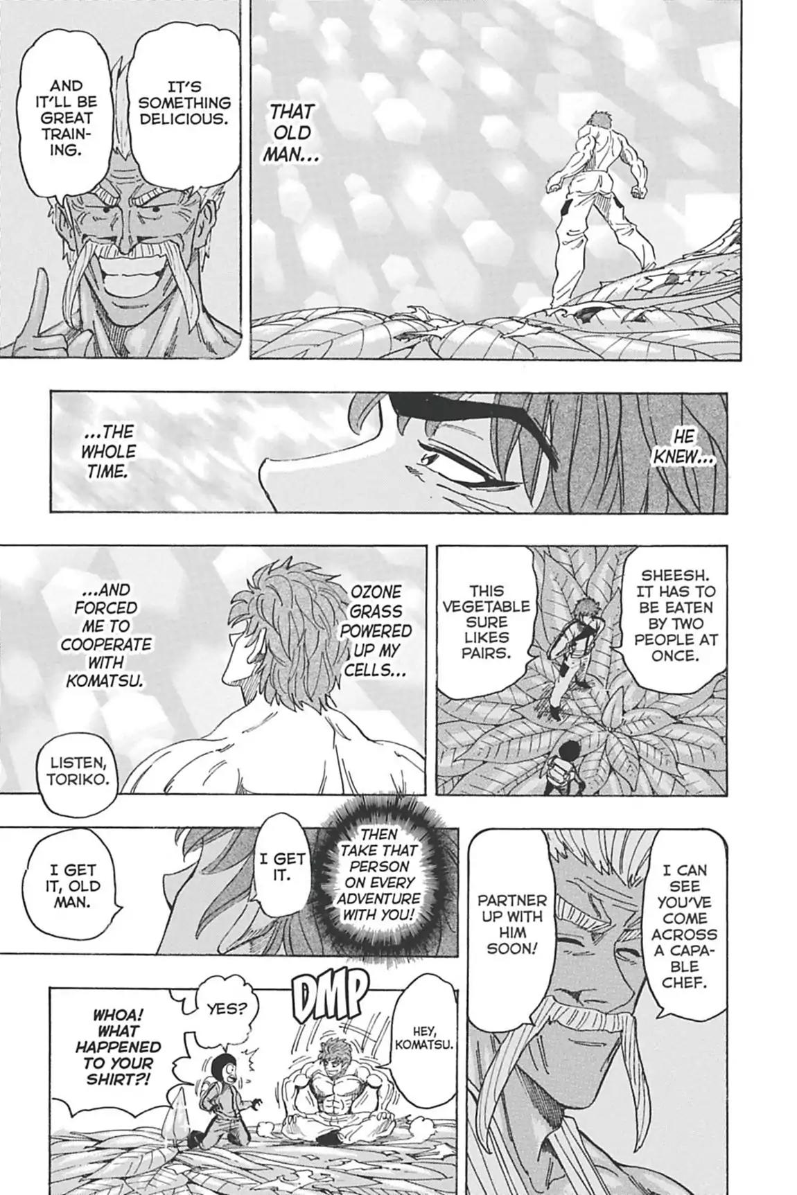 Toriko Chapter 108 page 11 - Chapter 108: Vol.13 Gourmet 108: A Taste of Ozone Grass!!