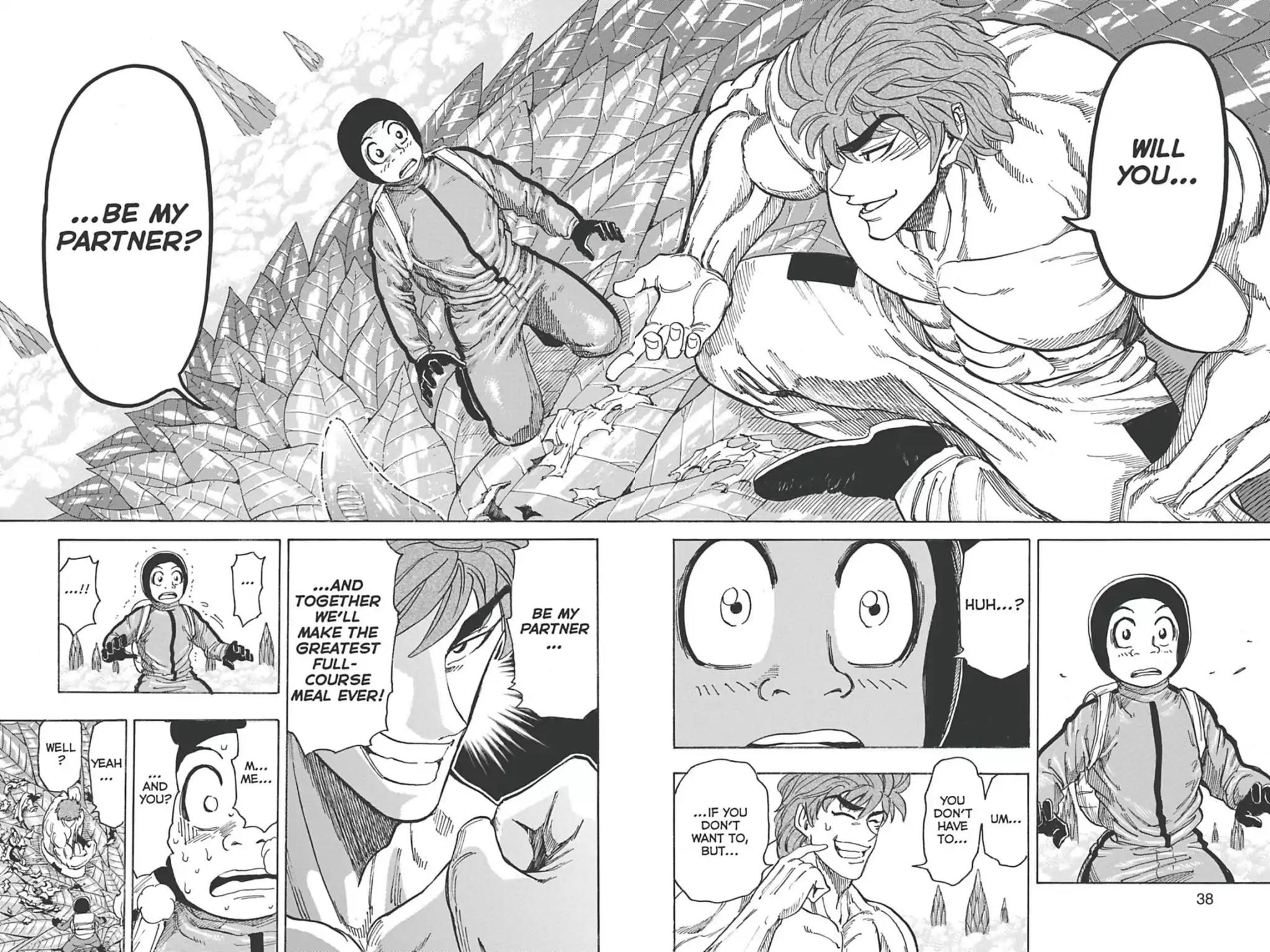 Toriko Chapter 108 page 12 - Chapter 108: Vol.13 Gourmet 108: A Taste of Ozone Grass!!
