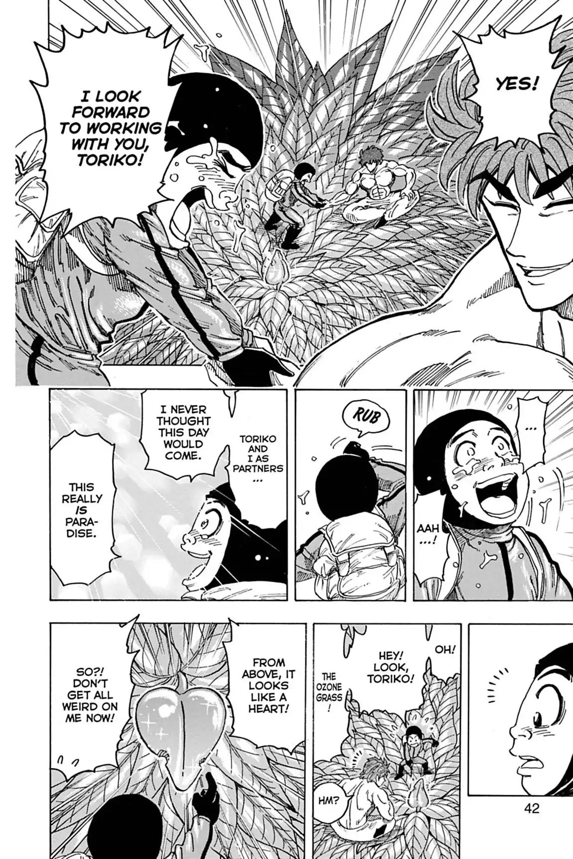 Toriko Chapter 108 page 15 - Chapter 108: Vol.13 Gourmet 108: A Taste of Ozone Grass!!