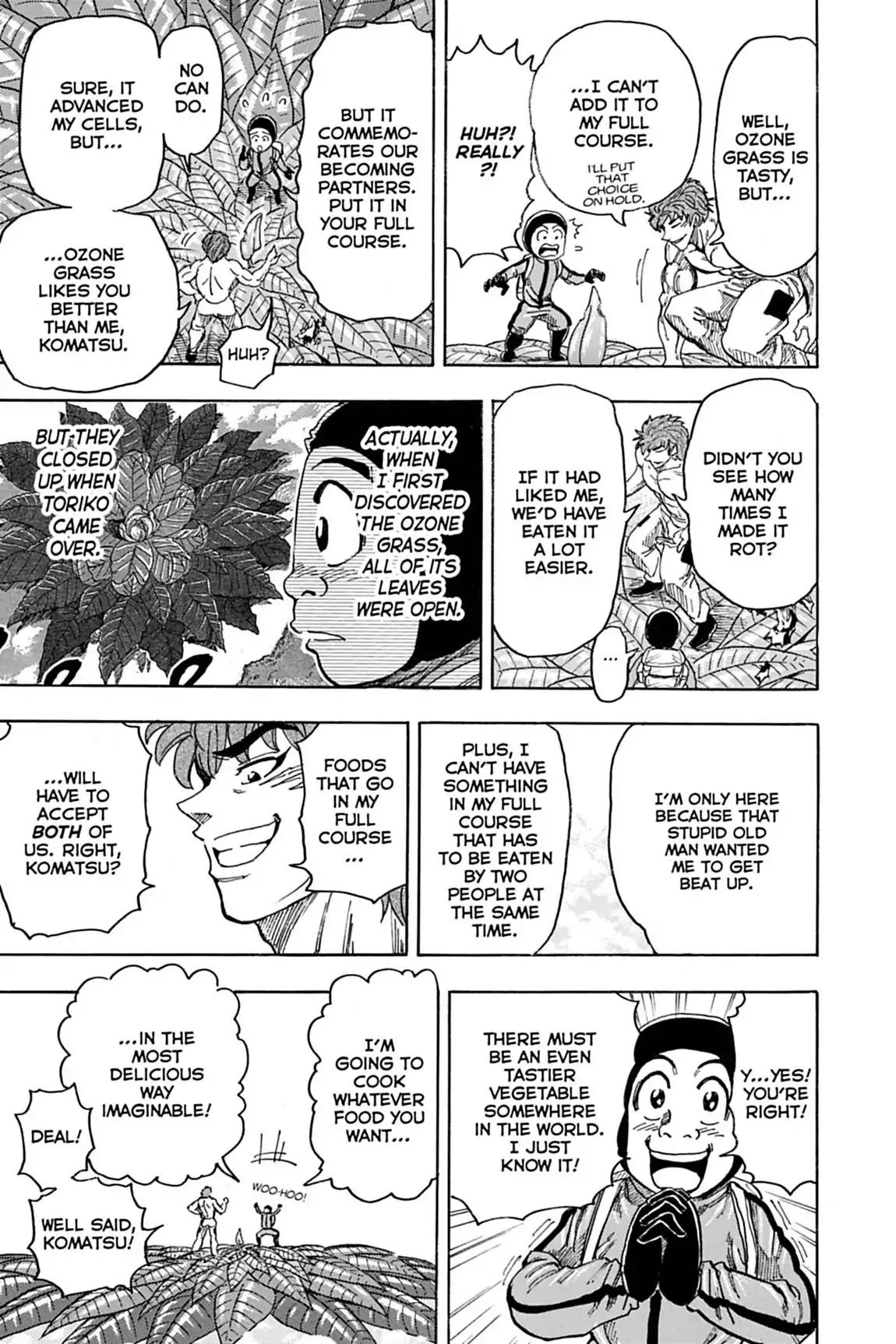 Toriko Chapter 108 page 16 - Chapter 108: Vol.13 Gourmet 108: A Taste of Ozone Grass!!
