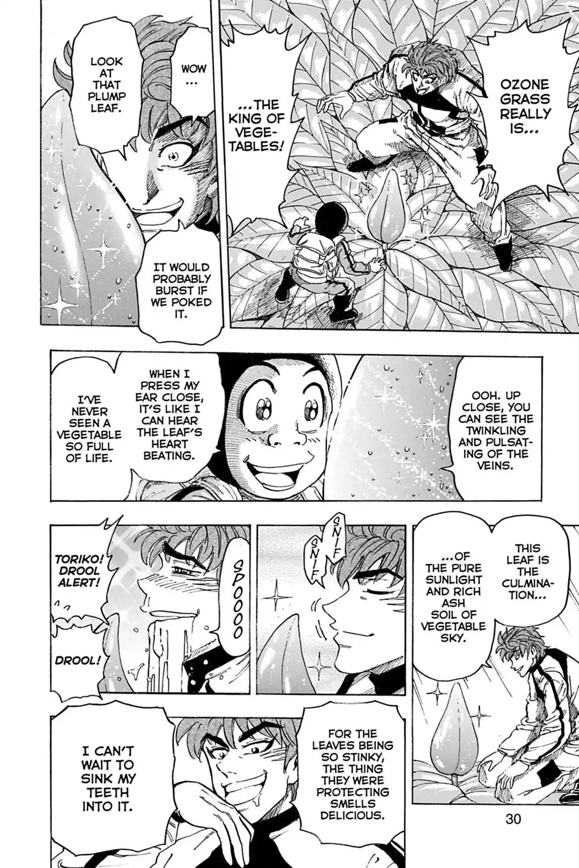 Toriko Chapter 108 page 4 - Chapter 108: Vol.13 Gourmet 108: A Taste of Ozone Grass!!