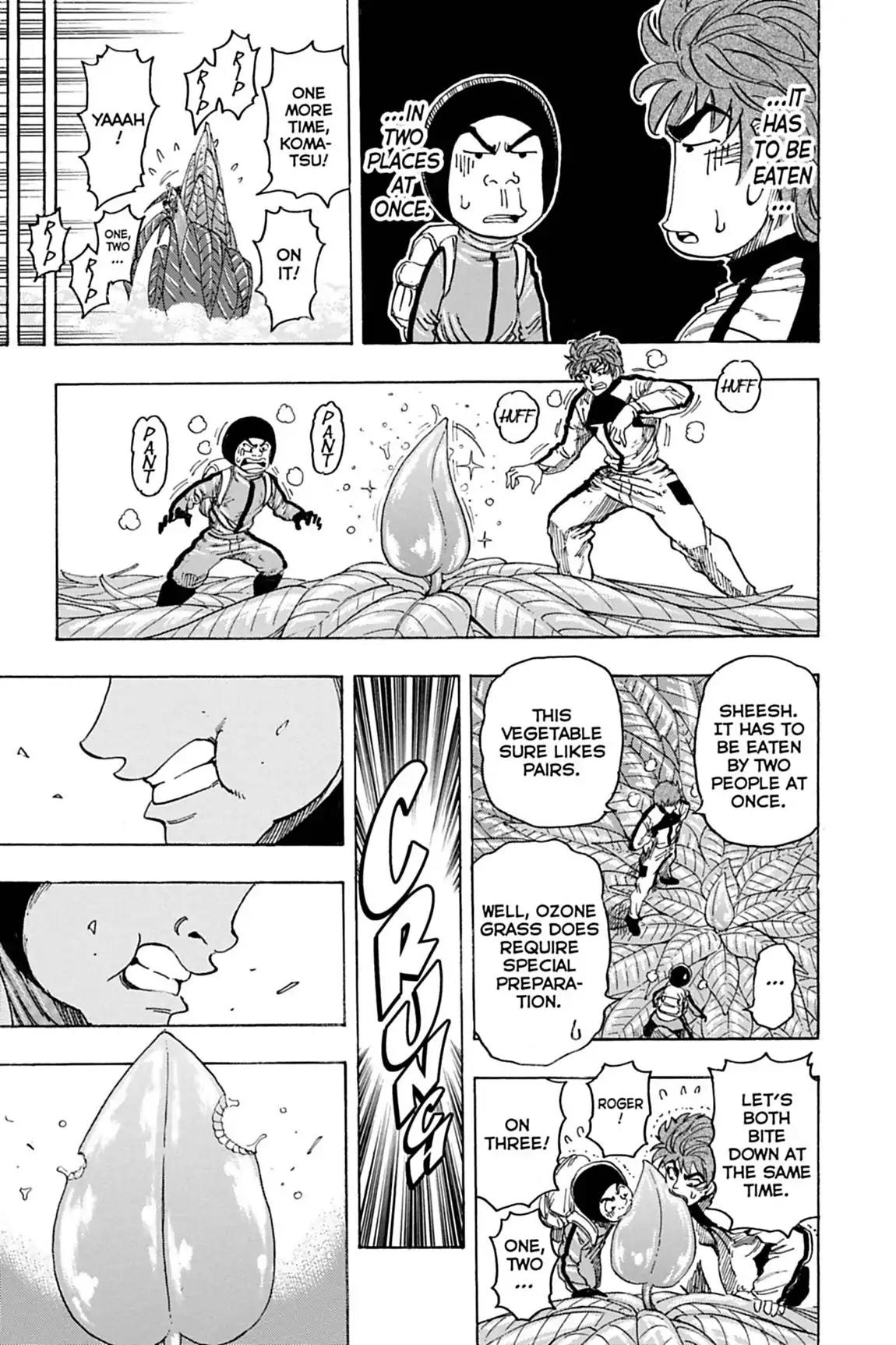Toriko Chapter 108 page 7 - Chapter 108: Vol.13 Gourmet 108: A Taste of Ozone Grass!!