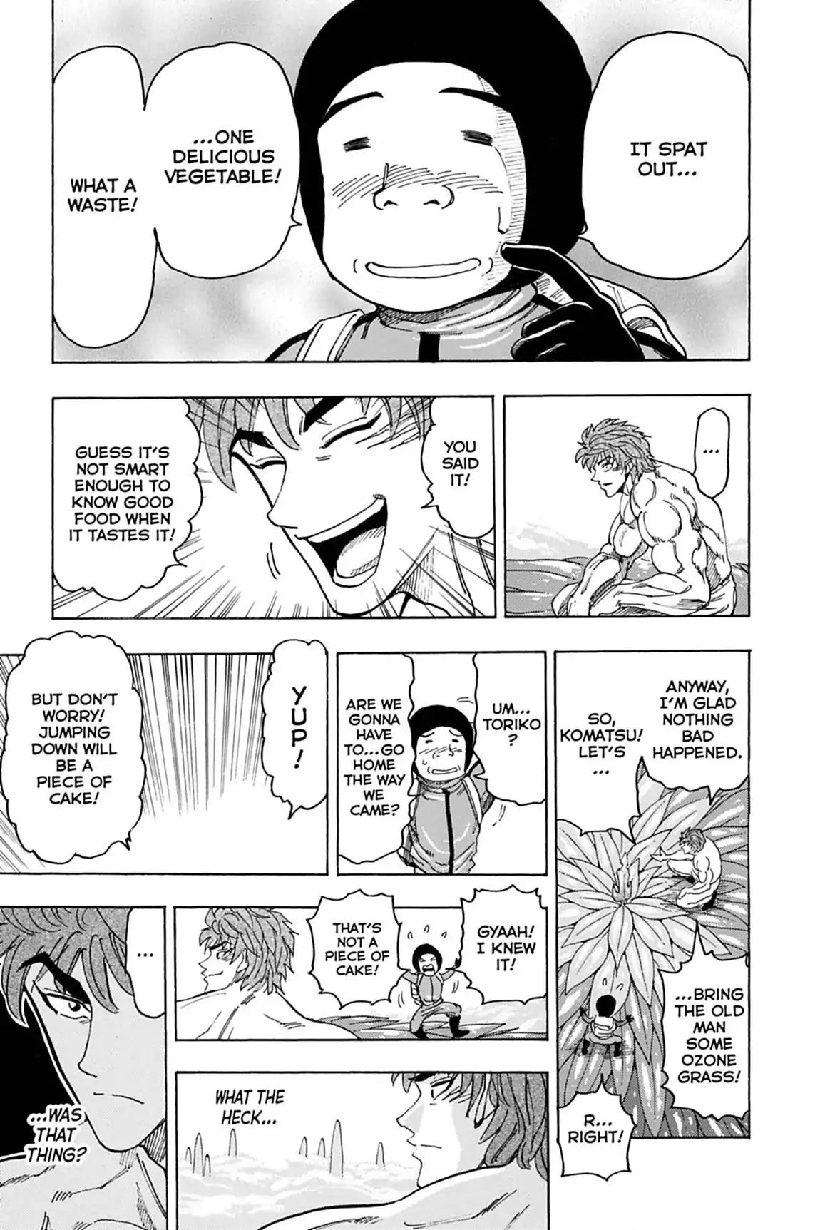 Toriko Chapter 109 page 11 - Chapter 109: Vol.13 Gourmet 109: Alien Creature!!