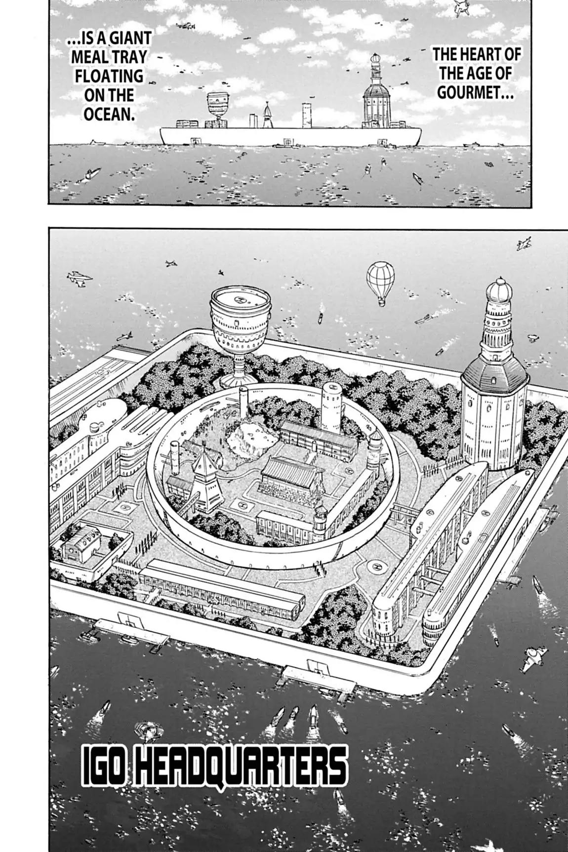 Toriko Chapter 109 page 12 - Chapter 109: Vol.13 Gourmet 109: Alien Creature!!