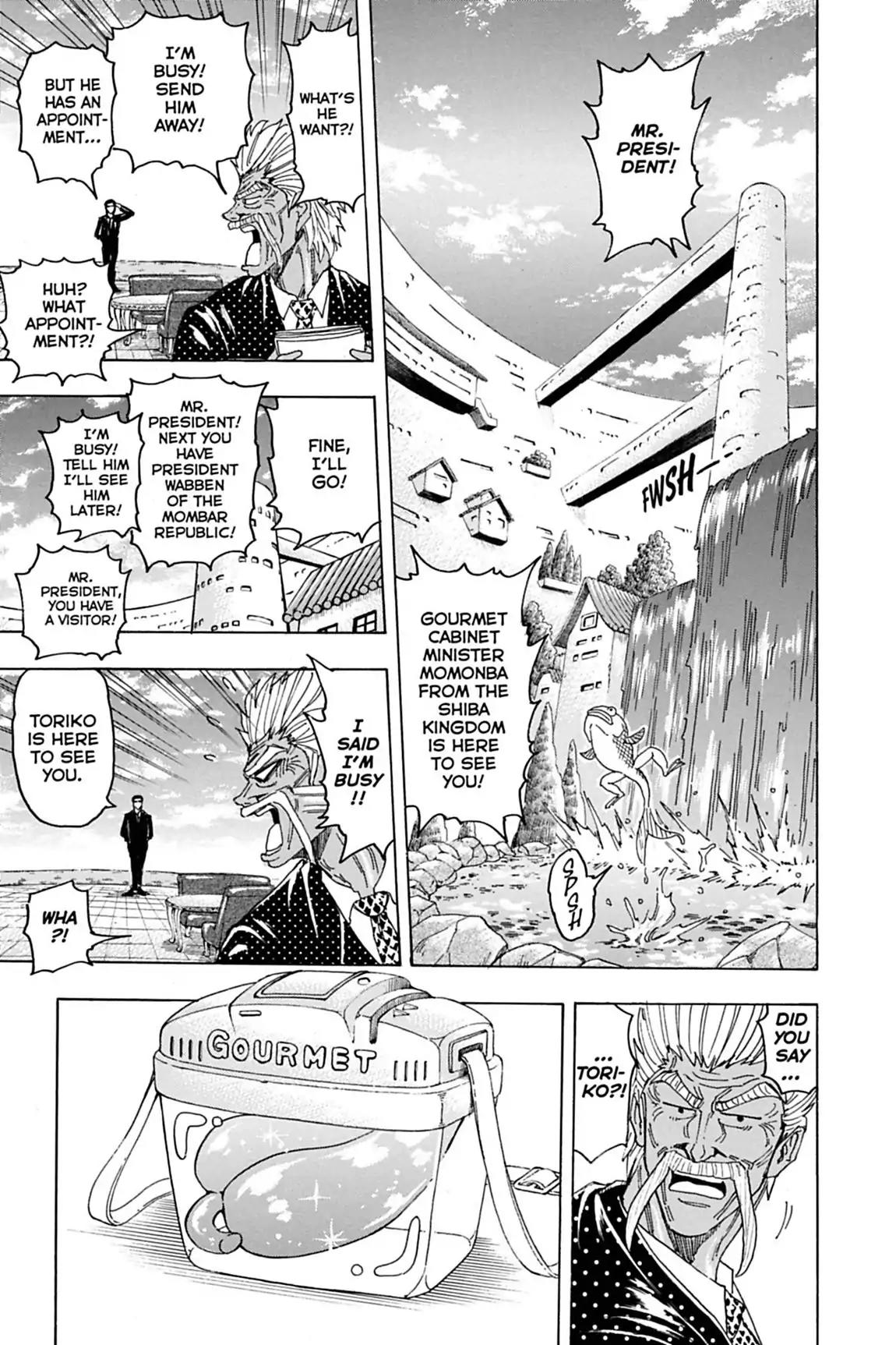 Toriko Chapter 109 page 13 - Chapter 109: Vol.13 Gourmet 109: Alien Creature!!