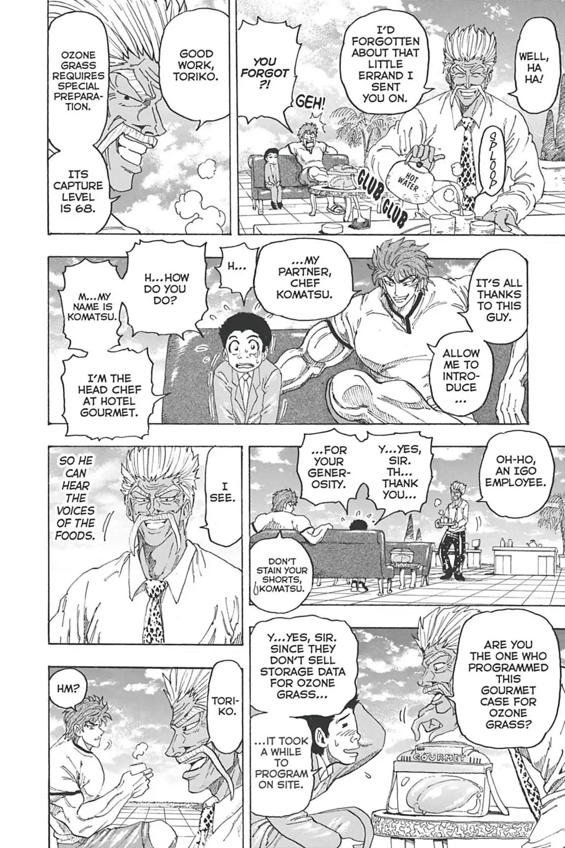 Toriko Chapter 109 page 14 - Chapter 109: Vol.13 Gourmet 109: Alien Creature!!