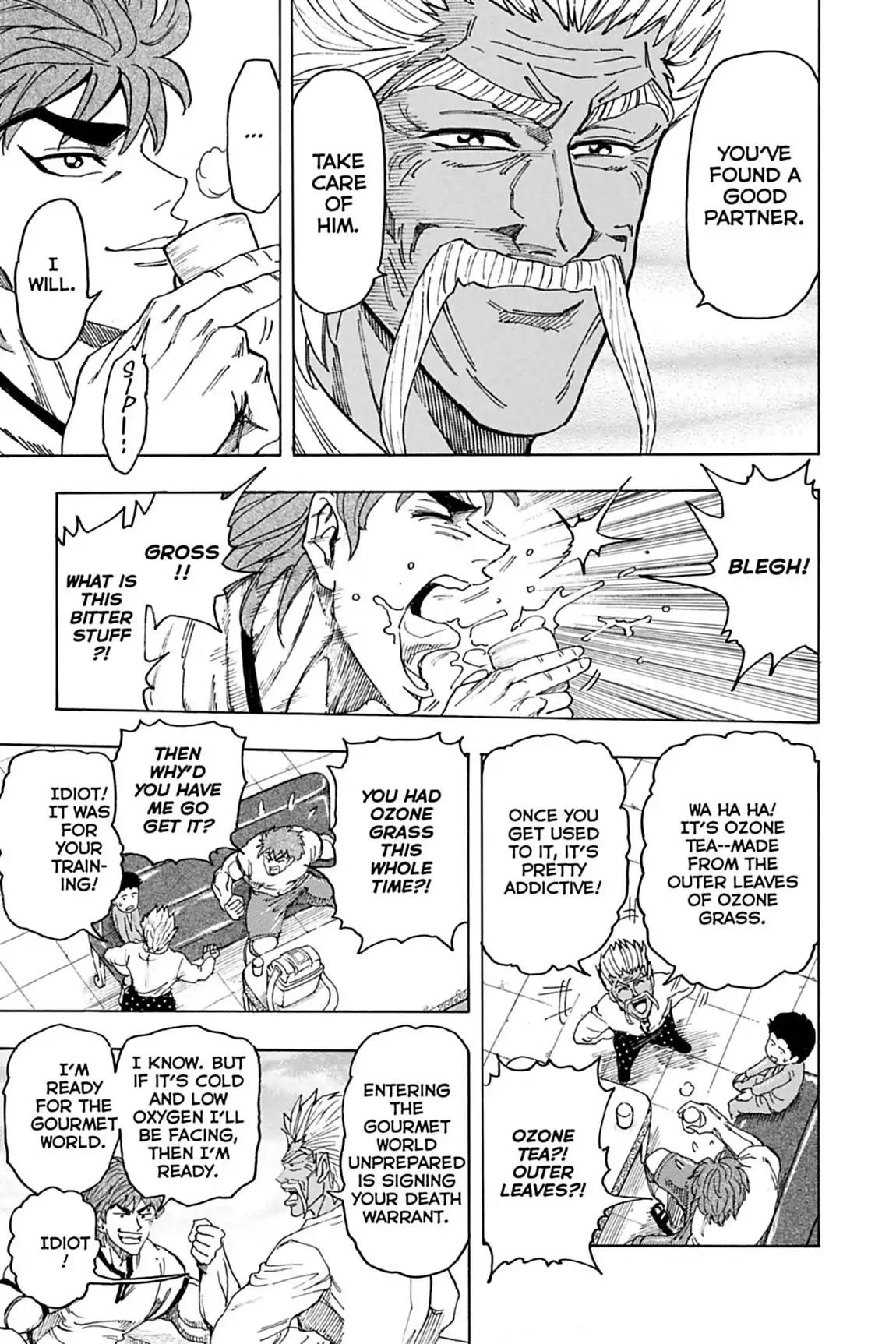 Toriko Chapter 109 page 15 - Chapter 109: Vol.13 Gourmet 109: Alien Creature!!