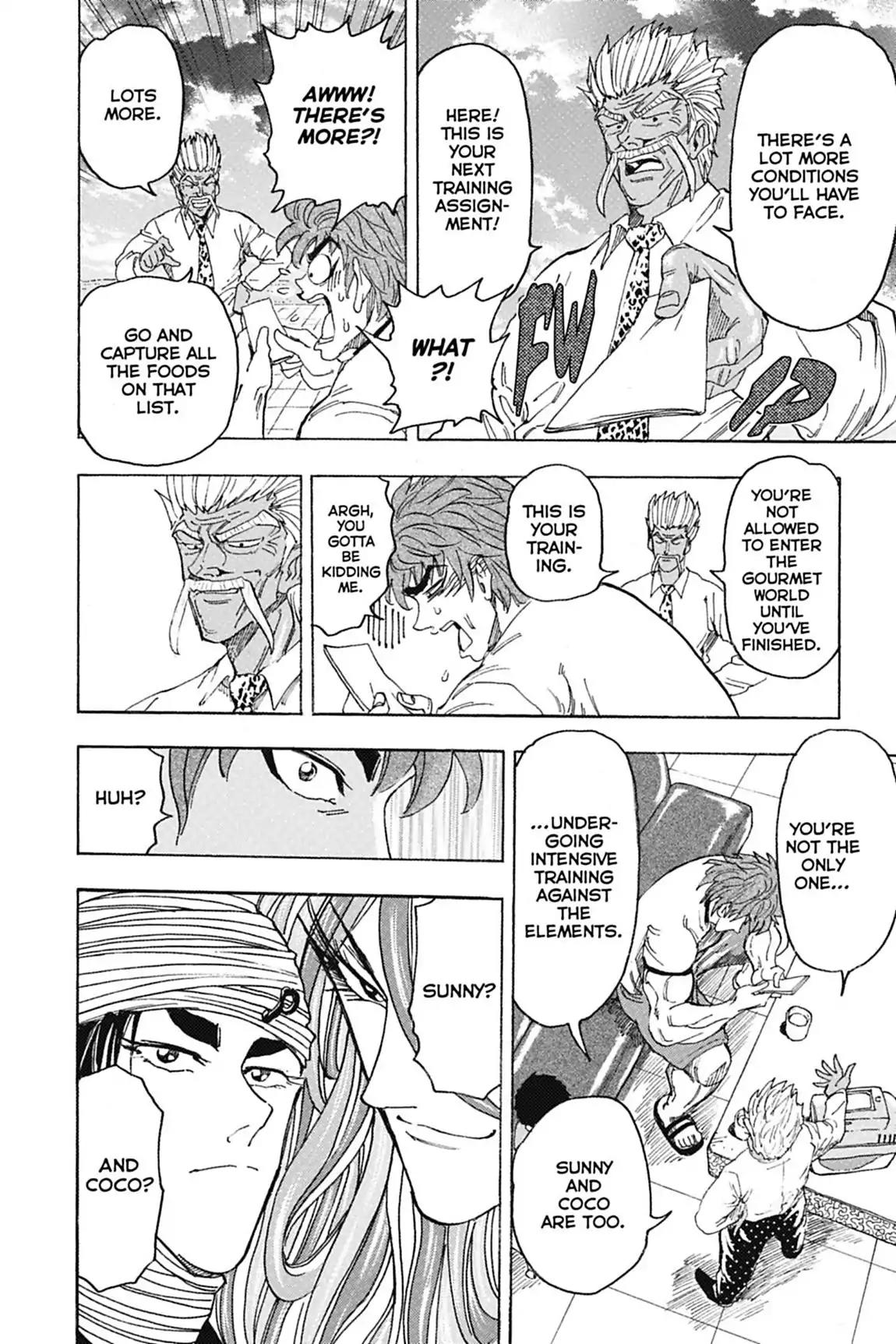 Toriko Chapter 109 page 16 - Chapter 109: Vol.13 Gourmet 109: Alien Creature!!