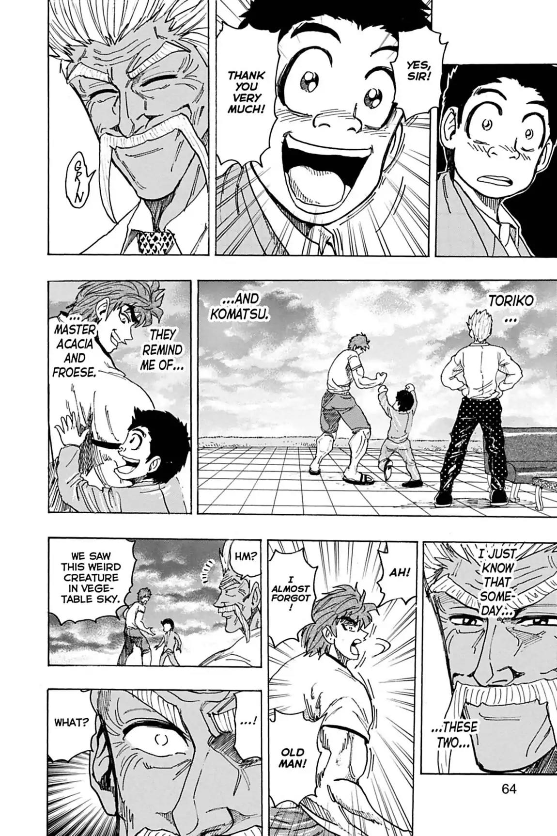 Toriko Chapter 109 page 18 - Chapter 109: Vol.13 Gourmet 109: Alien Creature!!