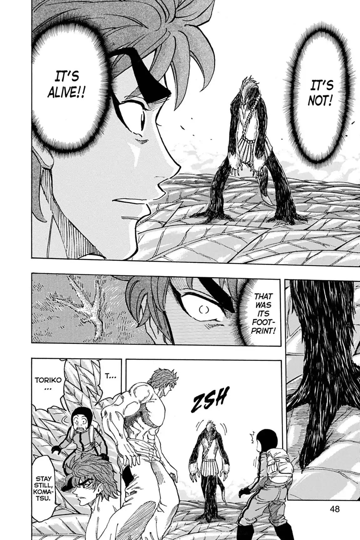 Toriko Chapter 109 page 2 - Chapter 109: Vol.13 Gourmet 109: Alien Creature!!