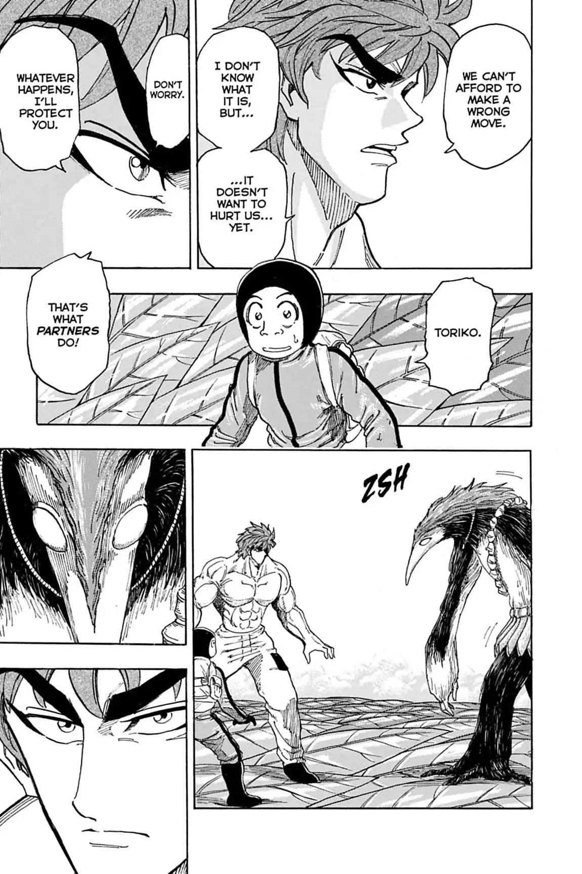 Toriko Chapter 109 page 3 - Chapter 109: Vol.13 Gourmet 109: Alien Creature!!