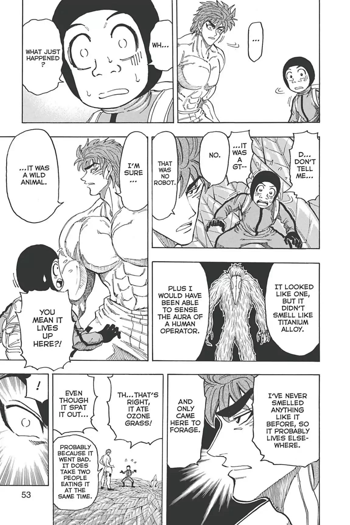 Toriko Chapter 109 page 7 - Chapter 109: Vol.13 Gourmet 109: Alien Creature!!