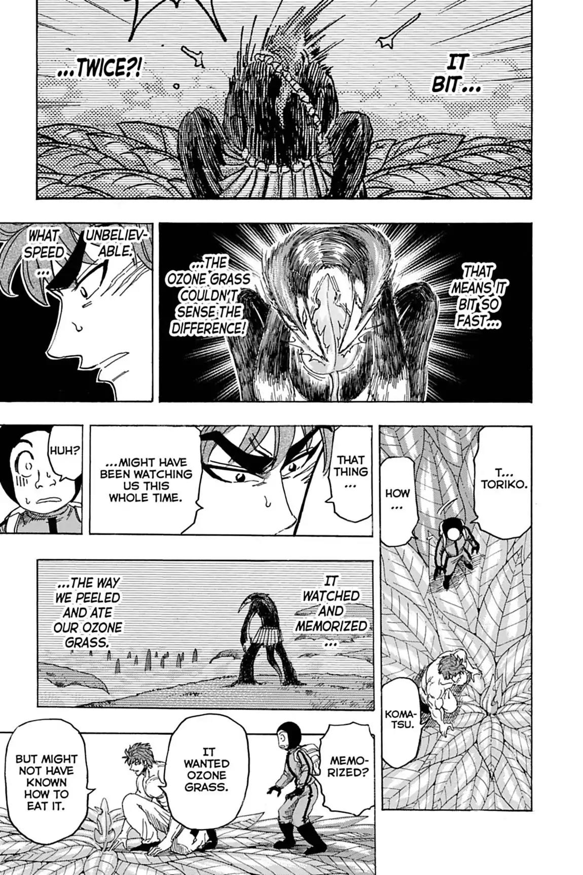 Toriko Chapter 109 page 9 - Chapter 109: Vol.13 Gourmet 109: Alien Creature!!