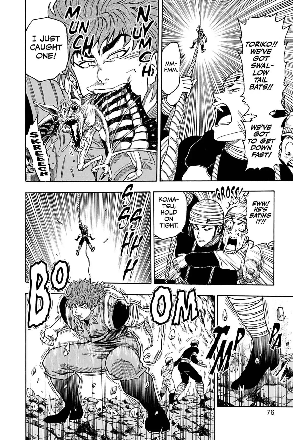 Toriko Chapter 11 page 10 - Chapter 11: Vol.2 Gourmet 11: Into the Cavern We Go!!