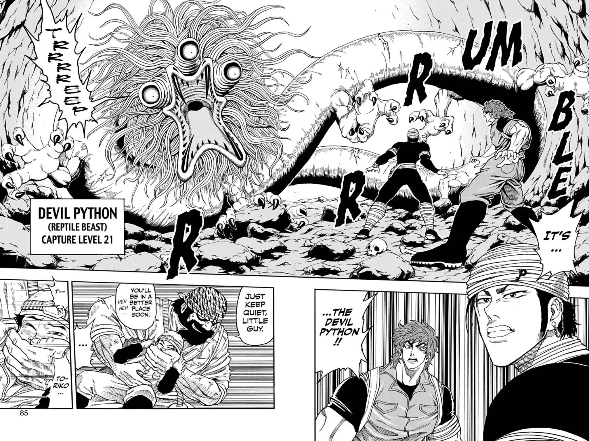 Toriko Chapter 11 page 18 - Chapter 11: Vol.2 Gourmet 11: Into the Cavern We Go!!