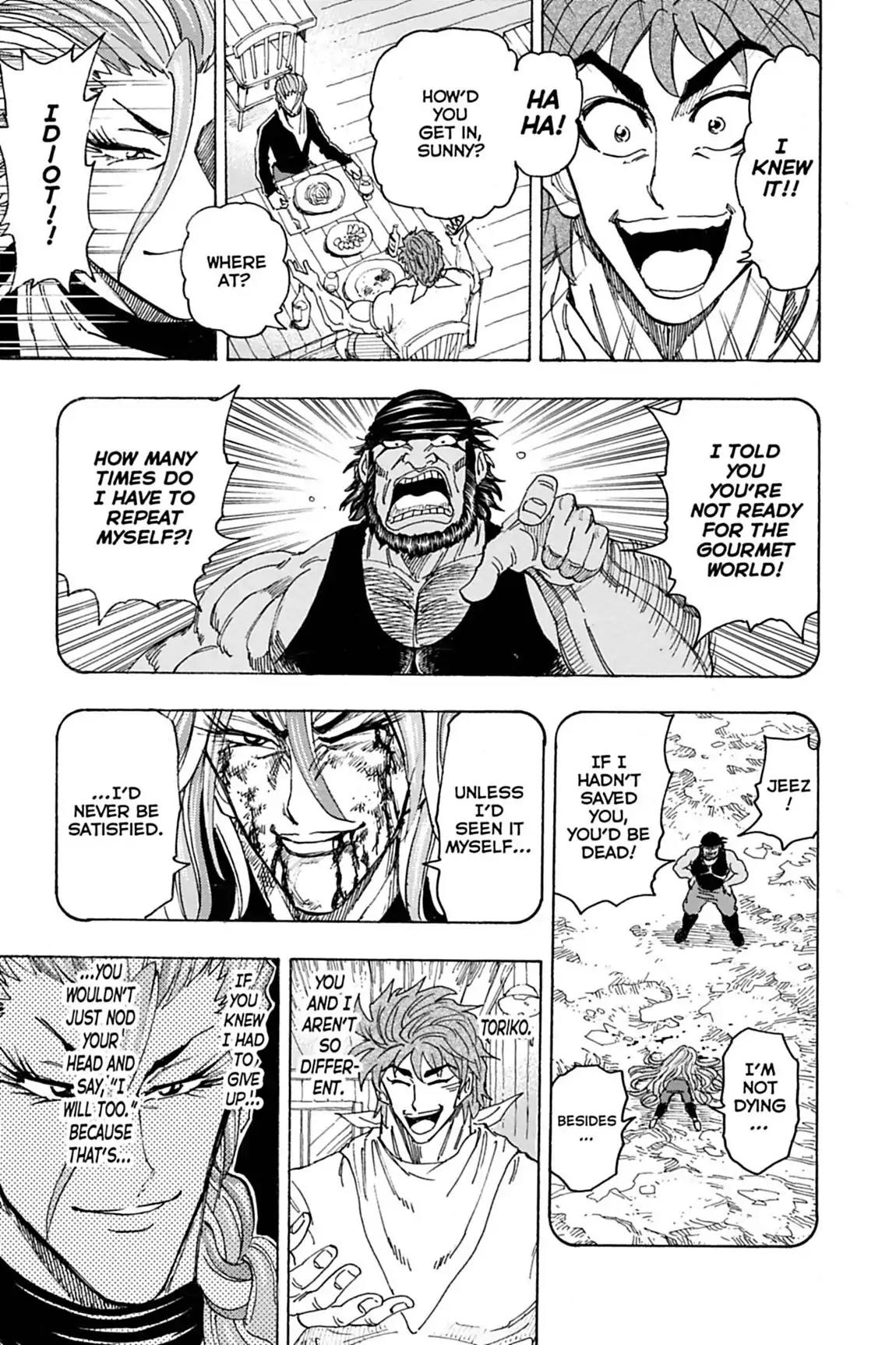 Toriko Chapter 110 page 14 - Chapter 110: Vol.13 Gourmet 110: To the Gourmet World!!