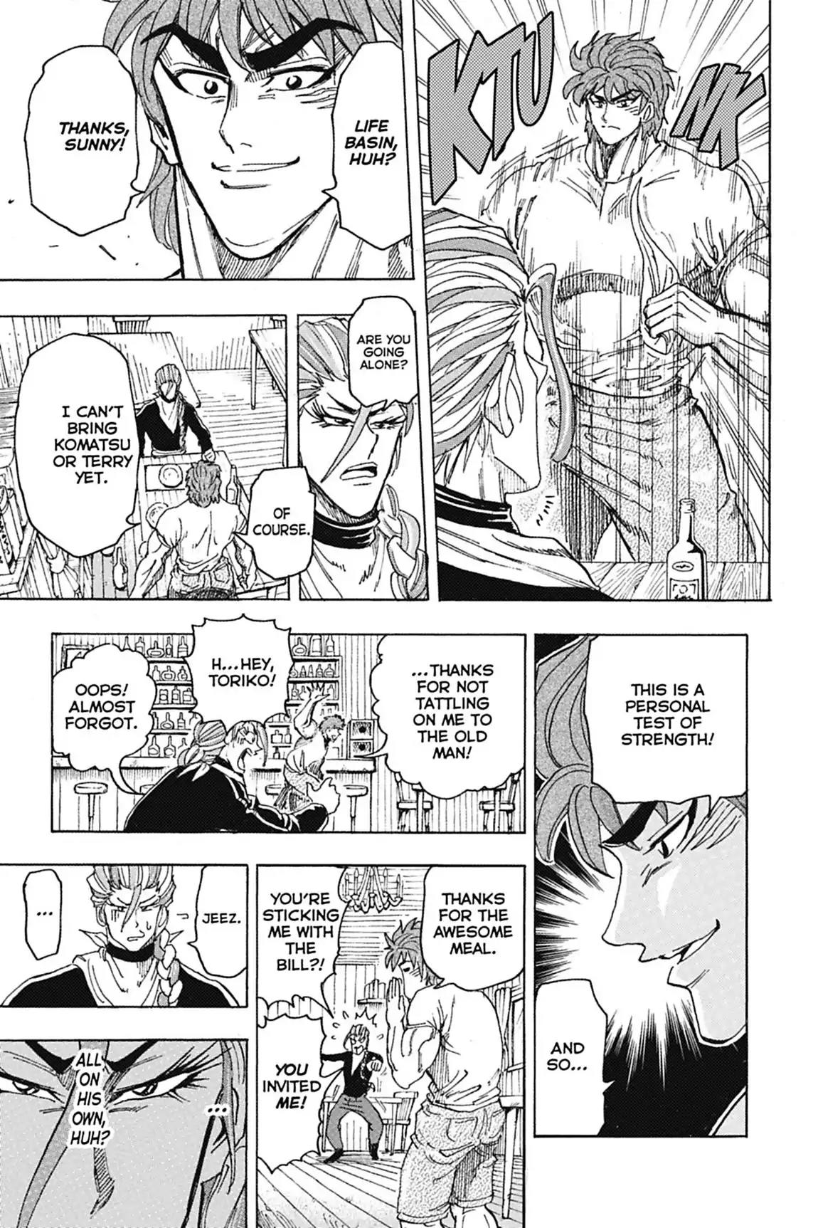 Toriko Chapter 110 page 16 - Chapter 110: Vol.13 Gourmet 110: To the Gourmet World!!