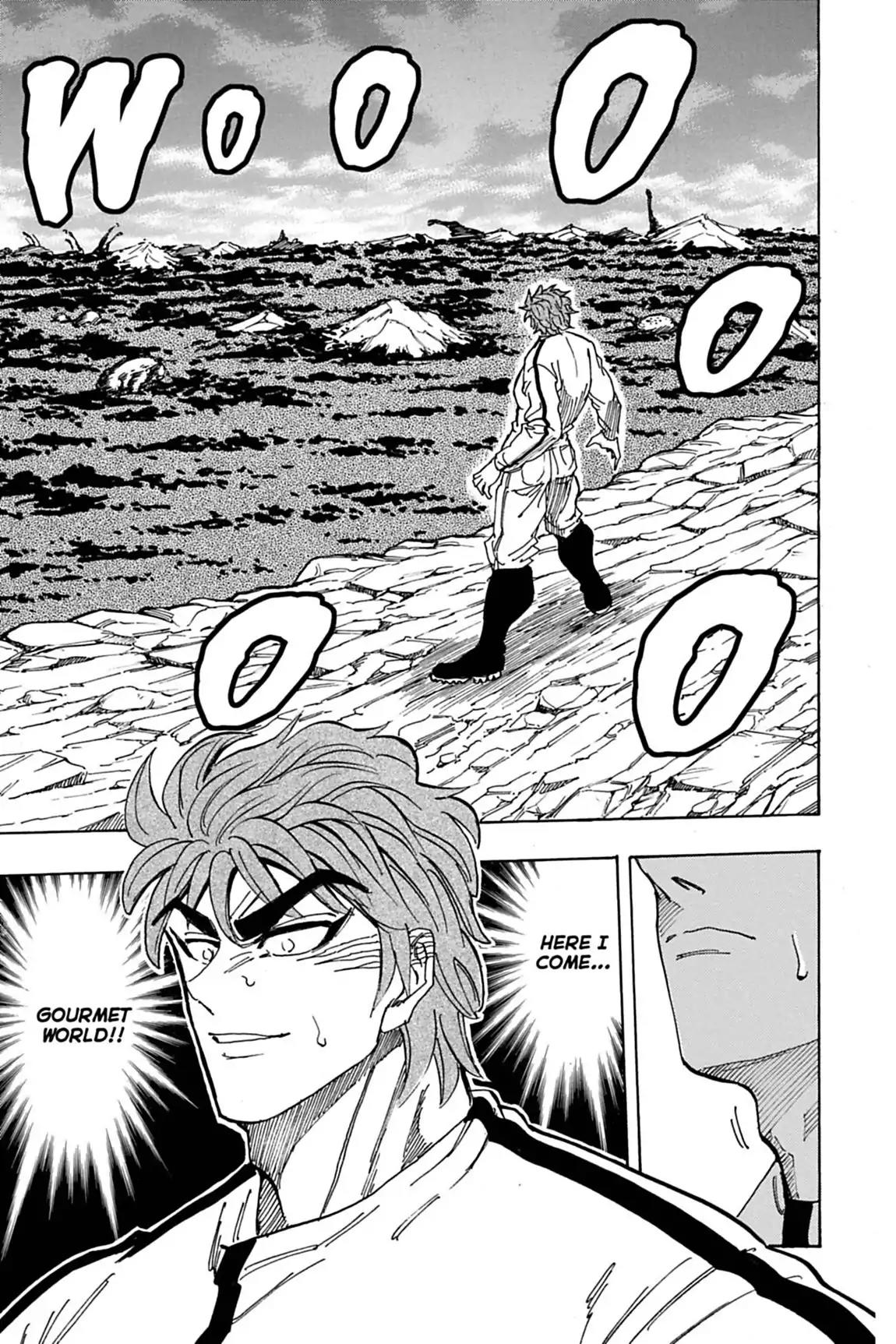 Toriko Chapter 110 page 18 - Chapter 110: Vol.13 Gourmet 110: To the Gourmet World!!