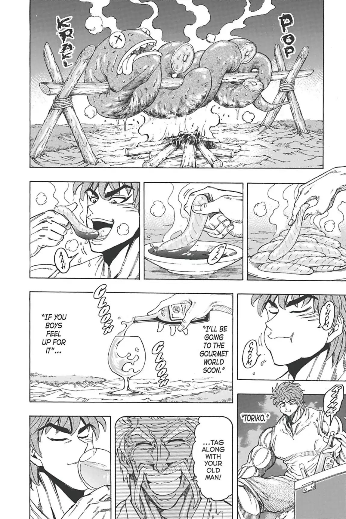 Toriko Chapter 110 page 7 - Chapter 110: Vol.13 Gourmet 110: To the Gourmet World!!