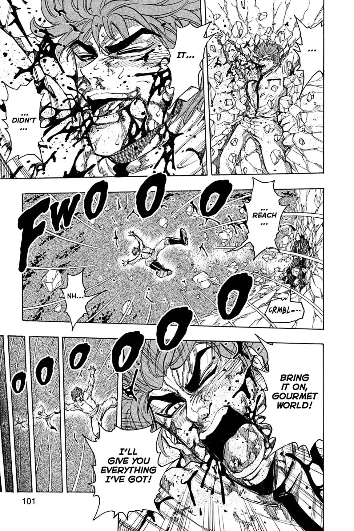 Toriko Chapter 111 page 15 - Chapter 111: Vol.13 Gourmet 111: Deadly Gourmet World!!