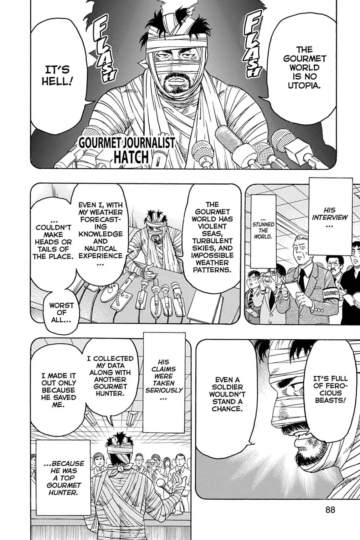 Toriko Chapter 111 page 2 - Chapter 111: Vol.13 Gourmet 111: Deadly Gourmet World!!