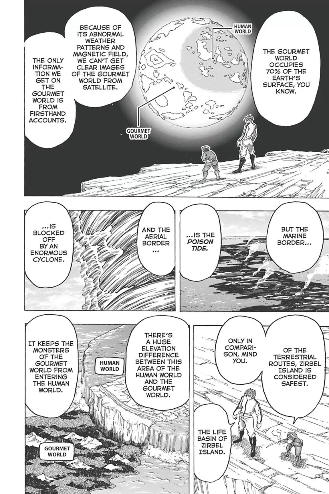 Toriko Chapter 111 page 6 - Chapter 111: Vol.13 Gourmet 111: Deadly Gourmet World!!