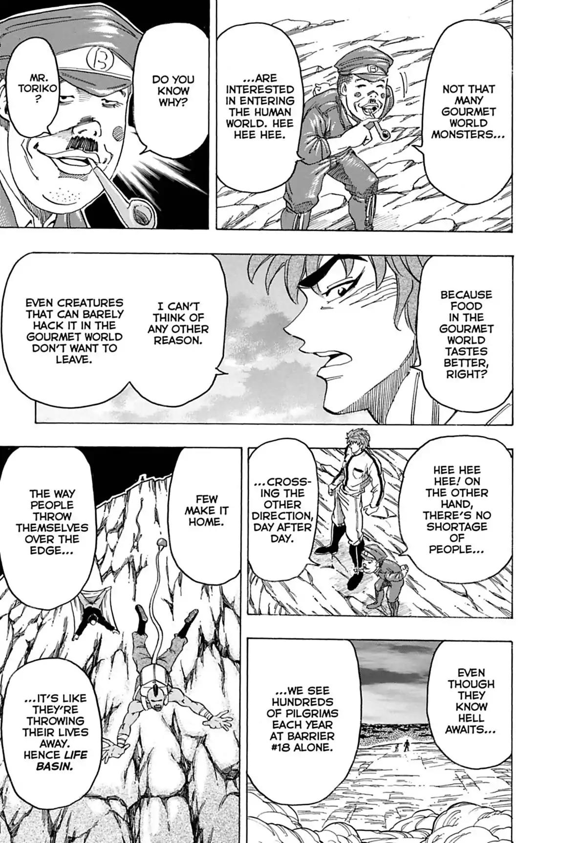 Toriko Chapter 111 page 7 - Chapter 111: Vol.13 Gourmet 111: Deadly Gourmet World!!
