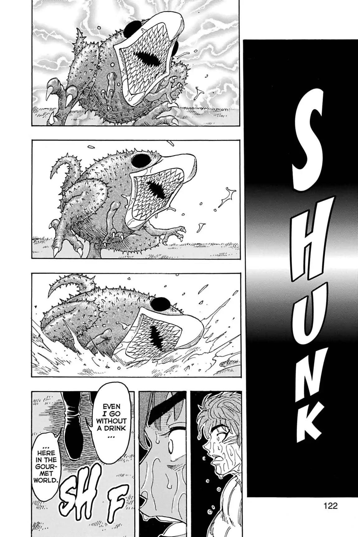 Toriko Chapter 112 page 18 - Chapter 112: Vol.13 Gourmet 112: Another World!!