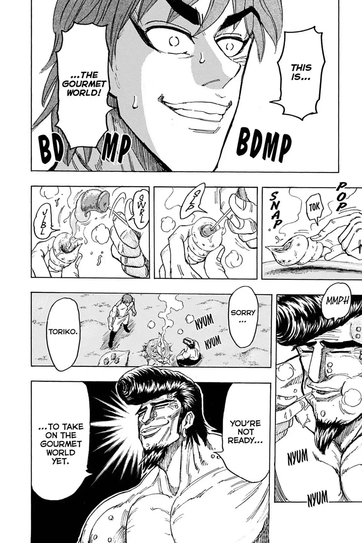 Toriko Chapter 113 page 17 - Chapter 113: Vol.13 Gourmet 113: What's Lacking!!