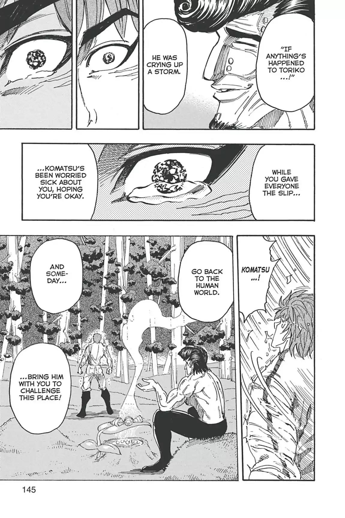 Toriko Chapter 113 page 20 - Chapter 113: Vol.13 Gourmet 113: What's Lacking!!