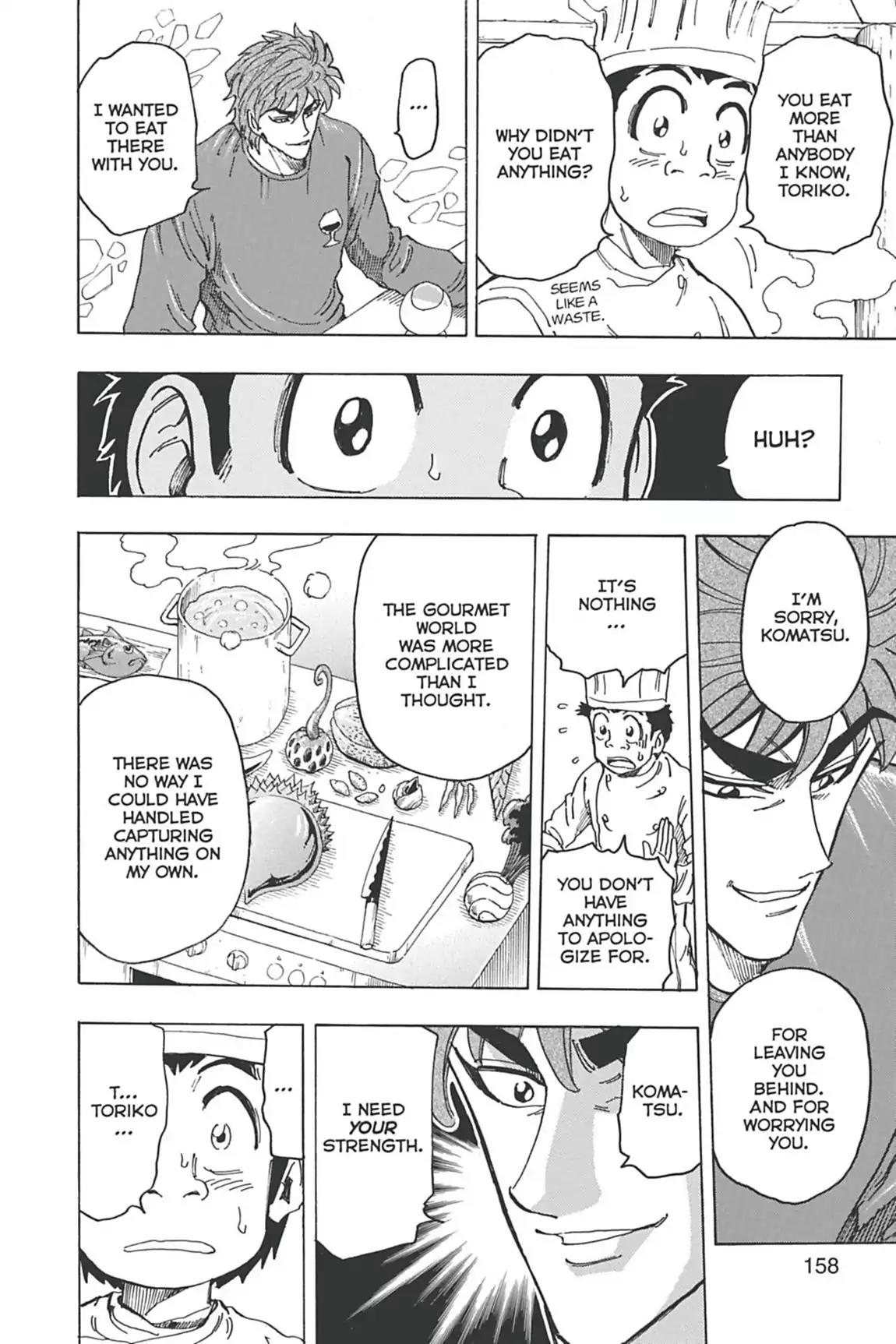 Toriko Chapter 114 page 12 - Chapter 114: Vol.13 Gourmet 114: Komatsu's Knife!!
