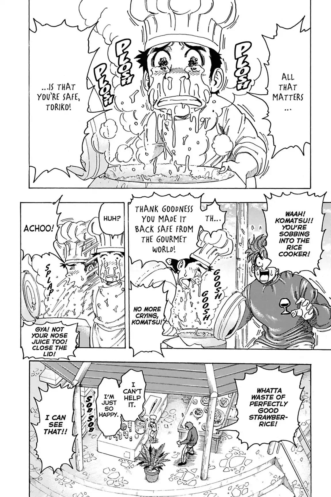 Toriko Chapter 114 page 2 - Chapter 114: Vol.13 Gourmet 114: Komatsu's Knife!!