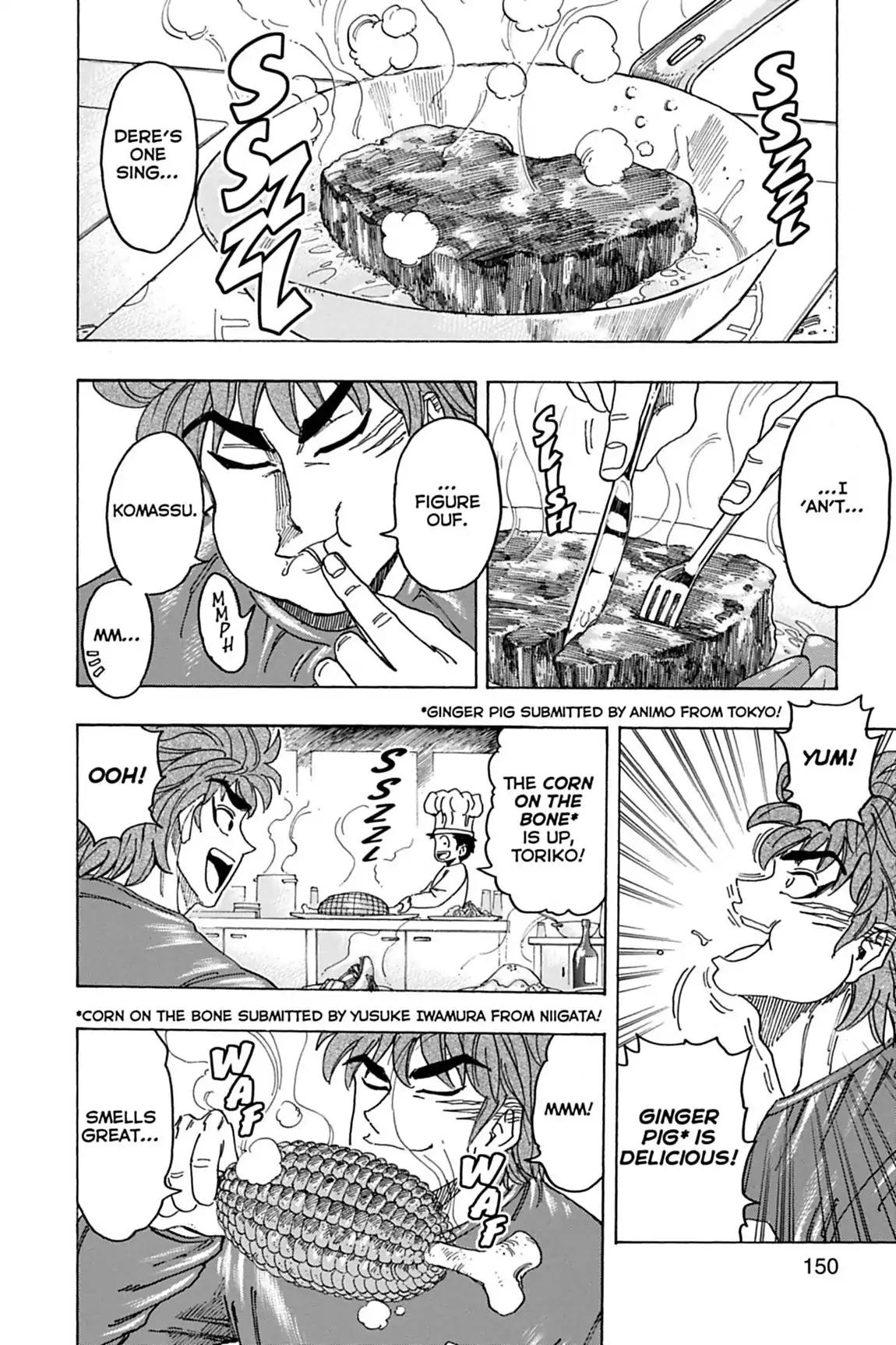 Toriko Chapter 114 page 4 - Chapter 114: Vol.13 Gourmet 114: Komatsu's Knife!!