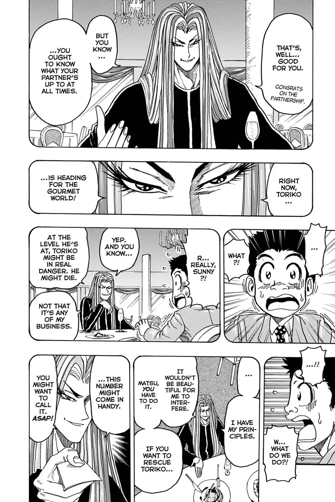 Toriko Chapter 114 page 6 - Chapter 114: Vol.13 Gourmet 114: Komatsu's Knife!!