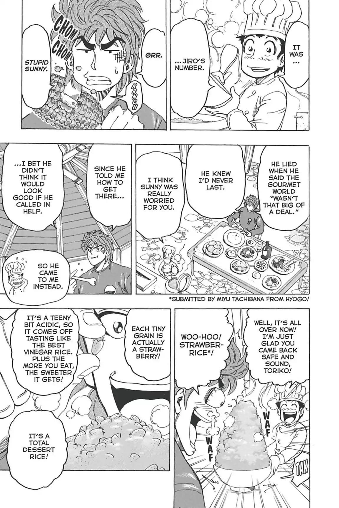Toriko Chapter 114 page 7 - Chapter 114: Vol.13 Gourmet 114: Komatsu's Knife!!