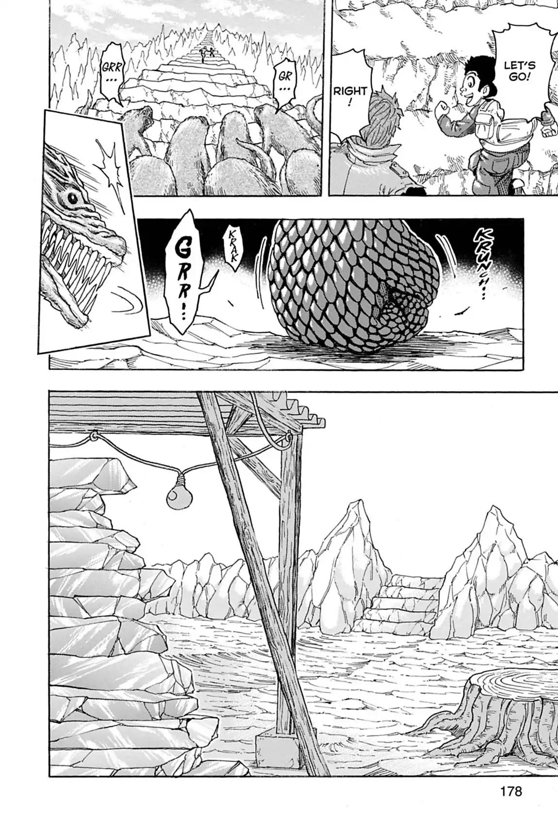 Toriko Chapter 115 page 11 - Chapter 115: Vol.13 Gourmet 115: Scaling Melk Mountain!!