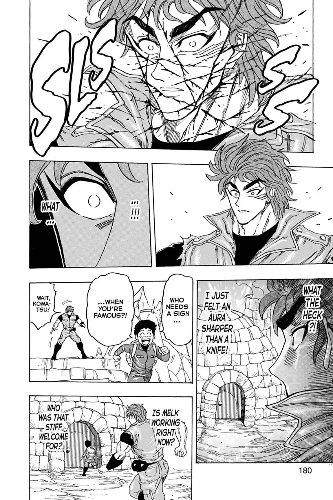 Toriko Chapter 115 page 13 - Chapter 115: Vol.13 Gourmet 115: Scaling Melk Mountain!!