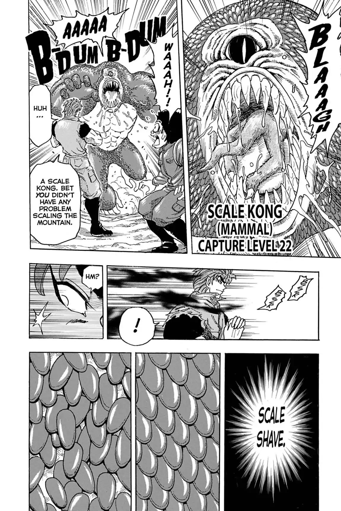 Toriko Chapter 115 page 15 - Chapter 115: Vol.13 Gourmet 115: Scaling Melk Mountain!!