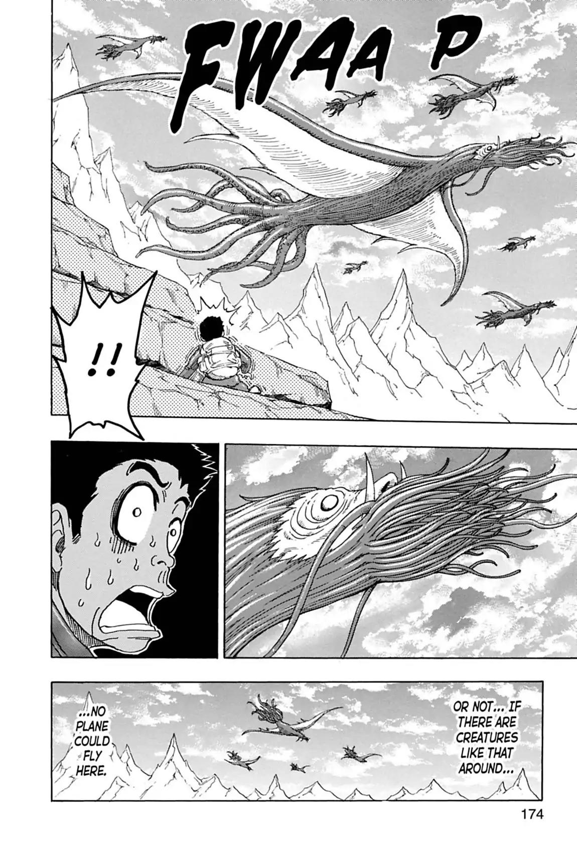 Toriko Chapter 115 page 7 - Chapter 115: Vol.13 Gourmet 115: Scaling Melk Mountain!!