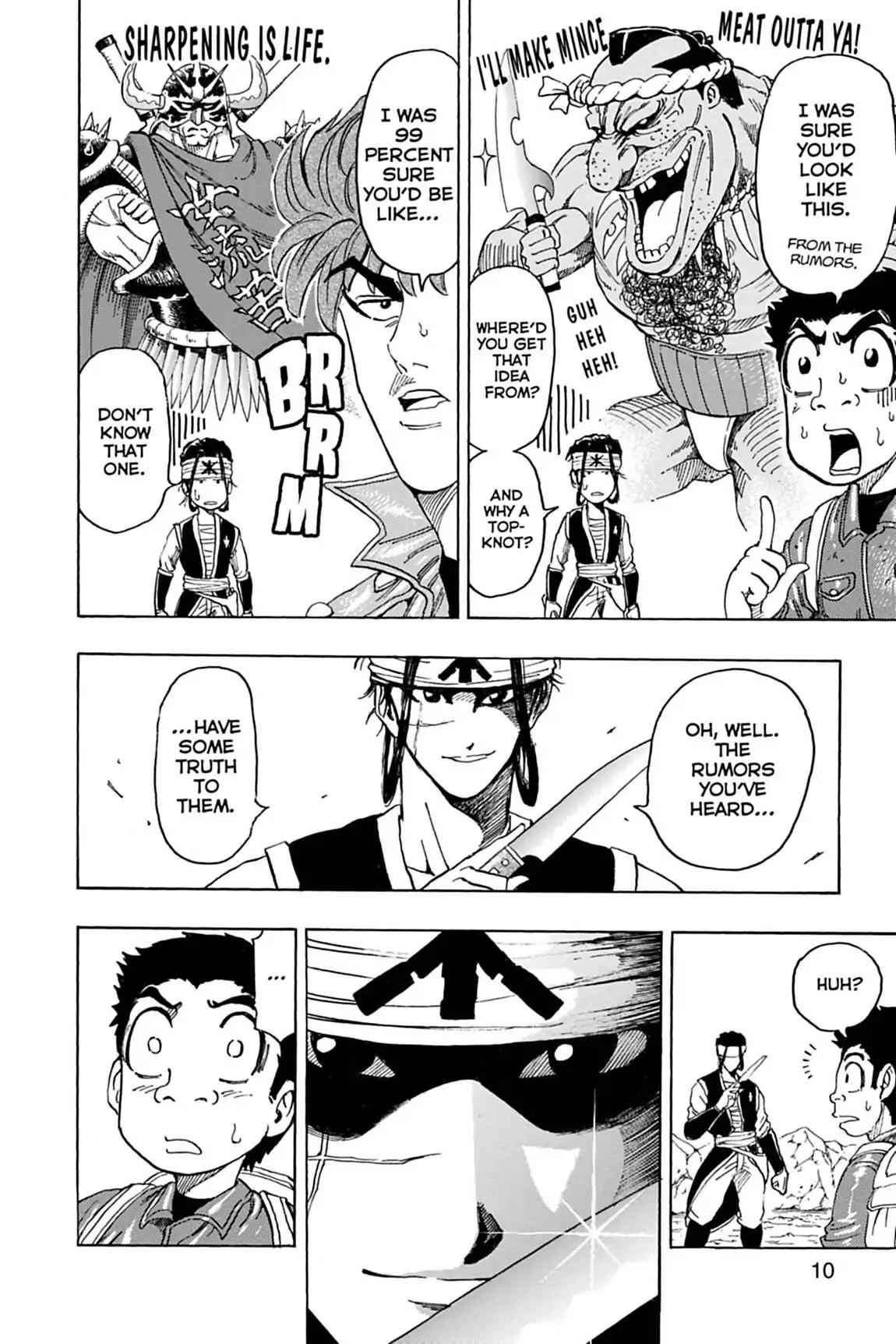 Toriko Chapter 116 page 10 - Chapter 116: Vol.14 Gourmet 116: Unforgivable!!