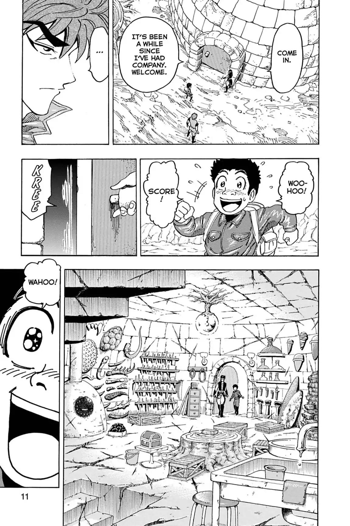 Toriko Chapter 116 page 11 - Chapter 116: Vol.14 Gourmet 116: Unforgivable!!