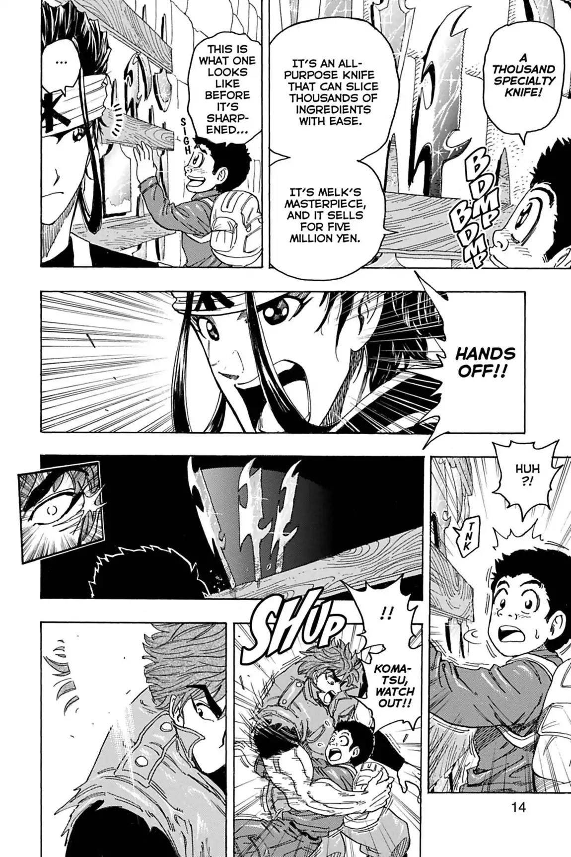 Toriko Chapter 116 page 14 - Chapter 116: Vol.14 Gourmet 116: Unforgivable!!