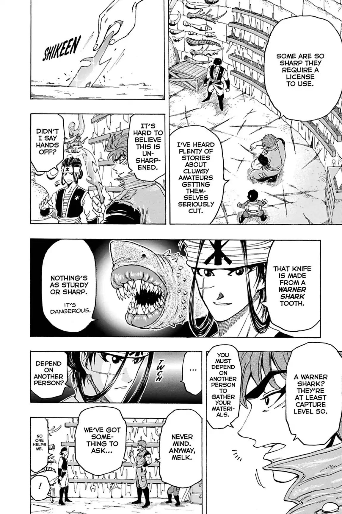 Toriko Chapter 116 page 16 - Chapter 116: Vol.14 Gourmet 116: Unforgivable!!