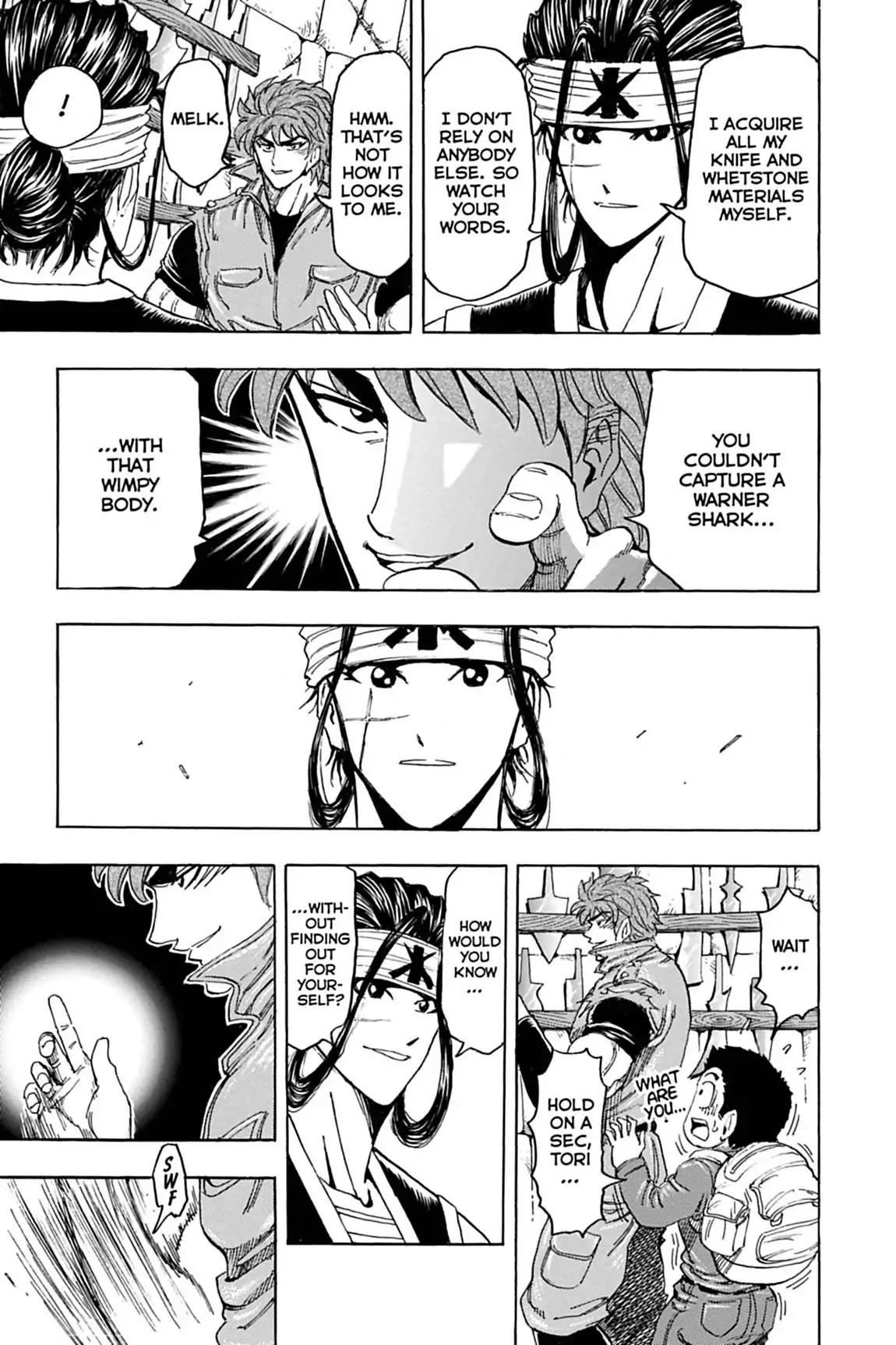 Toriko Chapter 116 page 17 - Chapter 116: Vol.14 Gourmet 116: Unforgivable!!