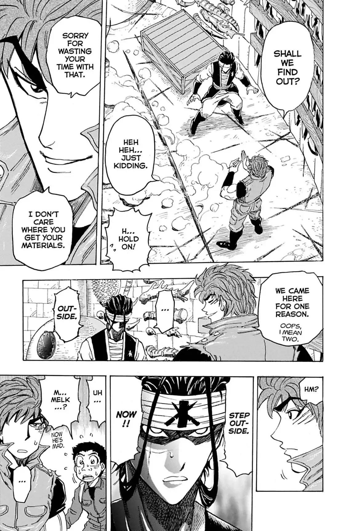 Toriko Chapter 116 page 19 - Chapter 116: Vol.14 Gourmet 116: Unforgivable!!